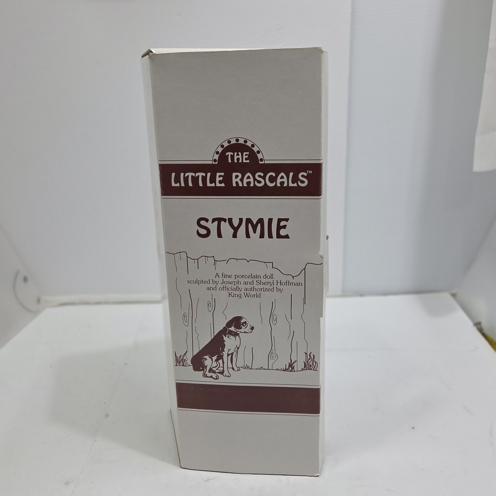 The Hamilton Collection The Little Rascals "Stymie" 14" Porcelain Doll - CIB